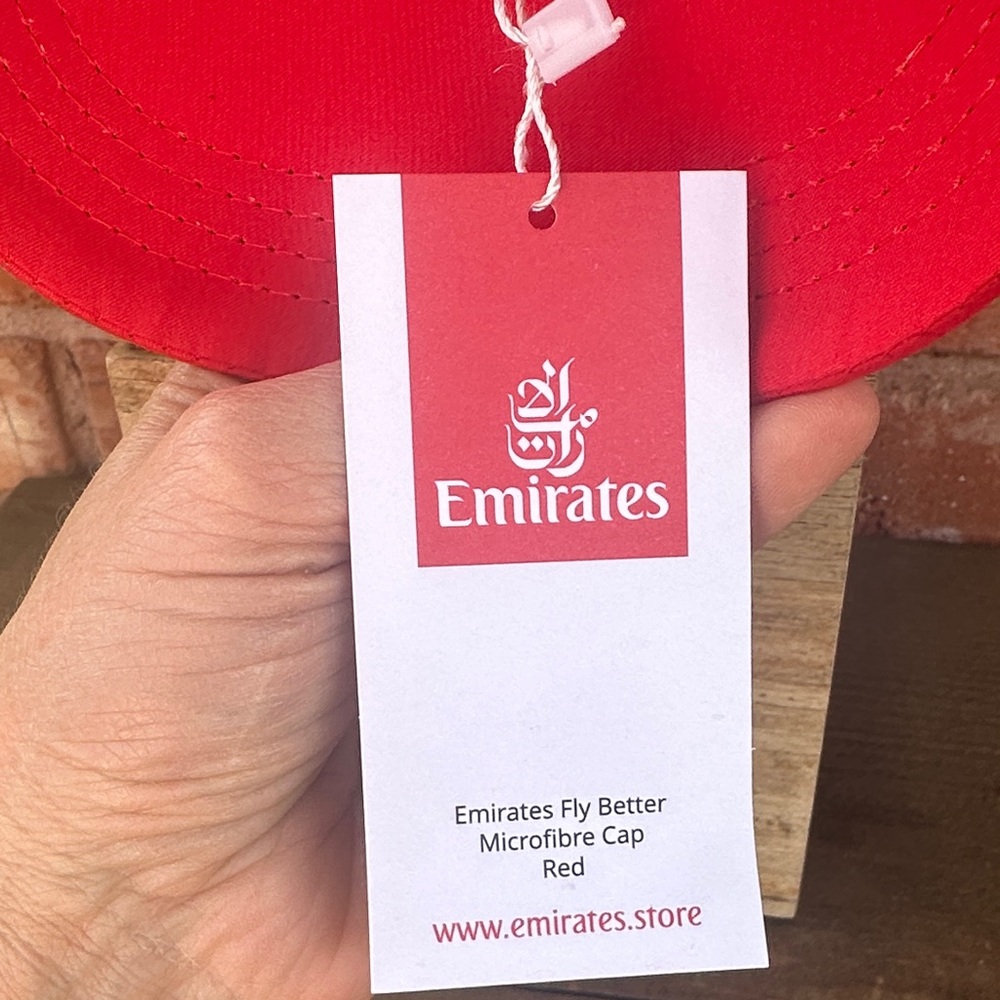 Emirates Red Baseball Cap - Picture 2 of 7